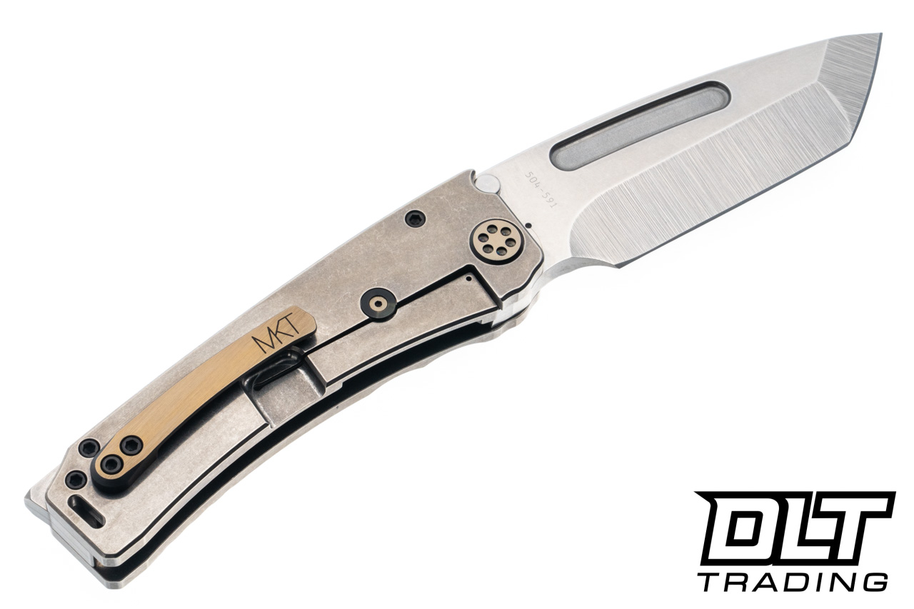 Medford Marauder Tanto - Tumbled MagnaCut - Warthog Star-N-Bars