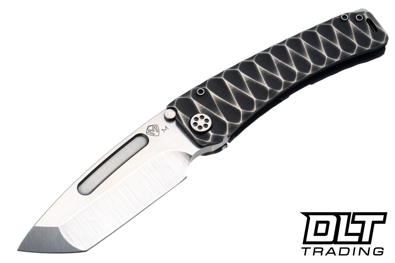 Marauder Marauder Tanto - Tumbled MagnaCut - Black & Silver