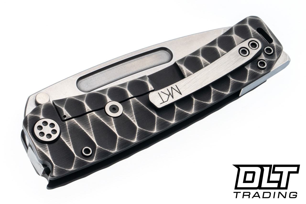 Marauder Marauder Tanto - Tumbled MagnaCut - Black & Silver