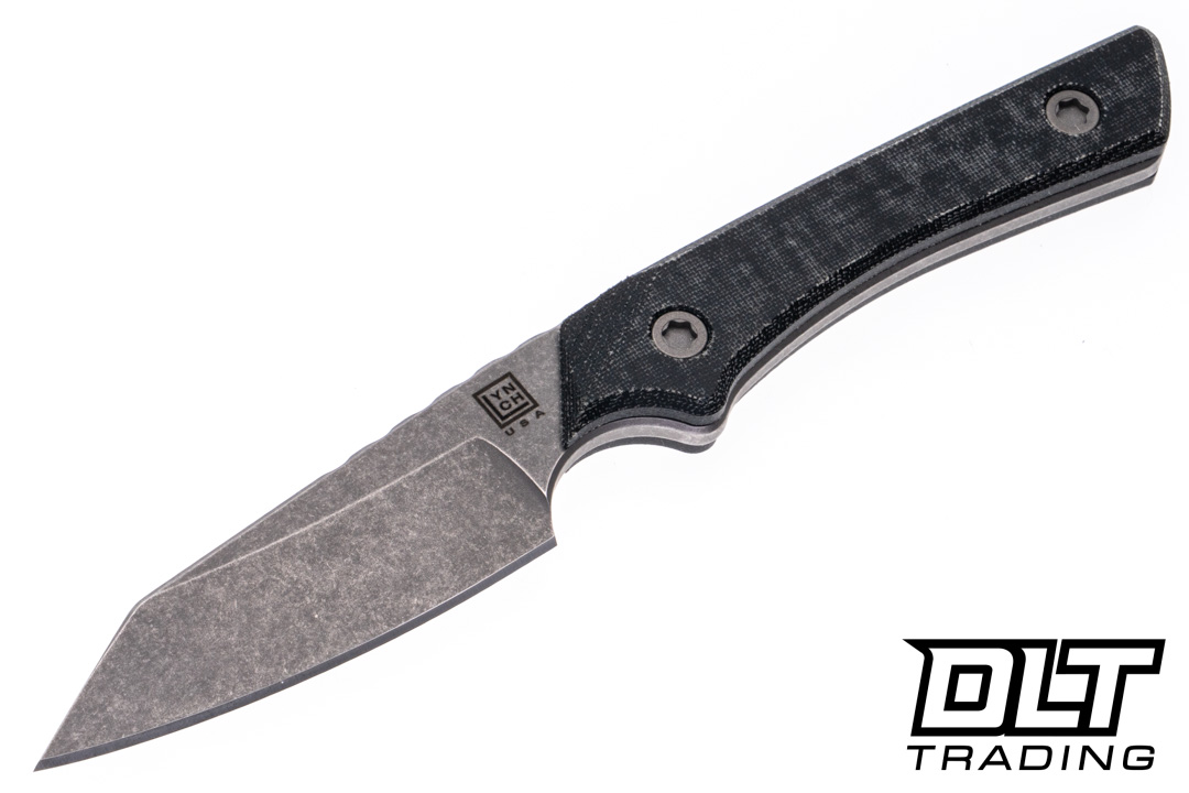 Lynch Blades Swift Six - Black Canvas Micarta - Service Cru-Wear