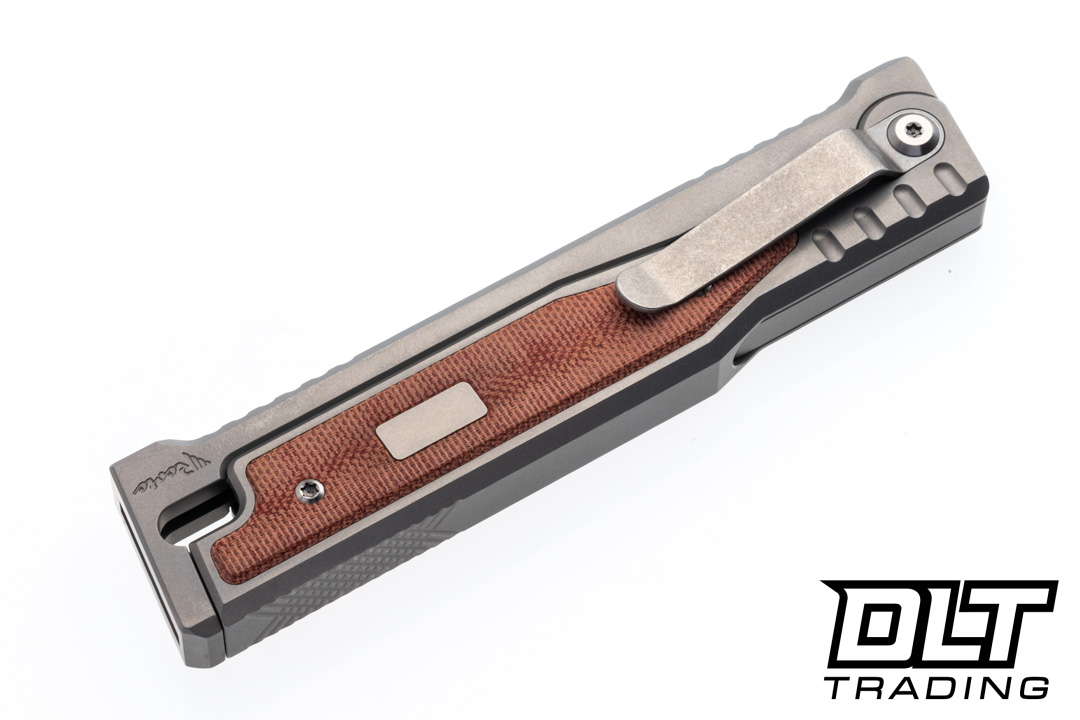 レトセトラ　level３　シークレット Reate EXO-OG - Tanto Satin Stonewashed Elmax Blade - Bead Blast