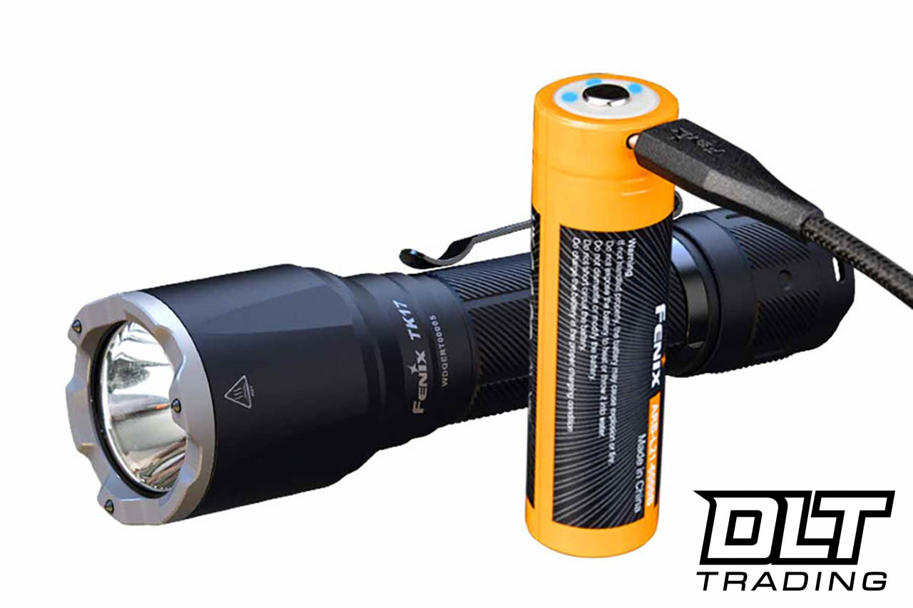 Fenix TK17 Tactical Flashlight - Black Matte - DLT Trading