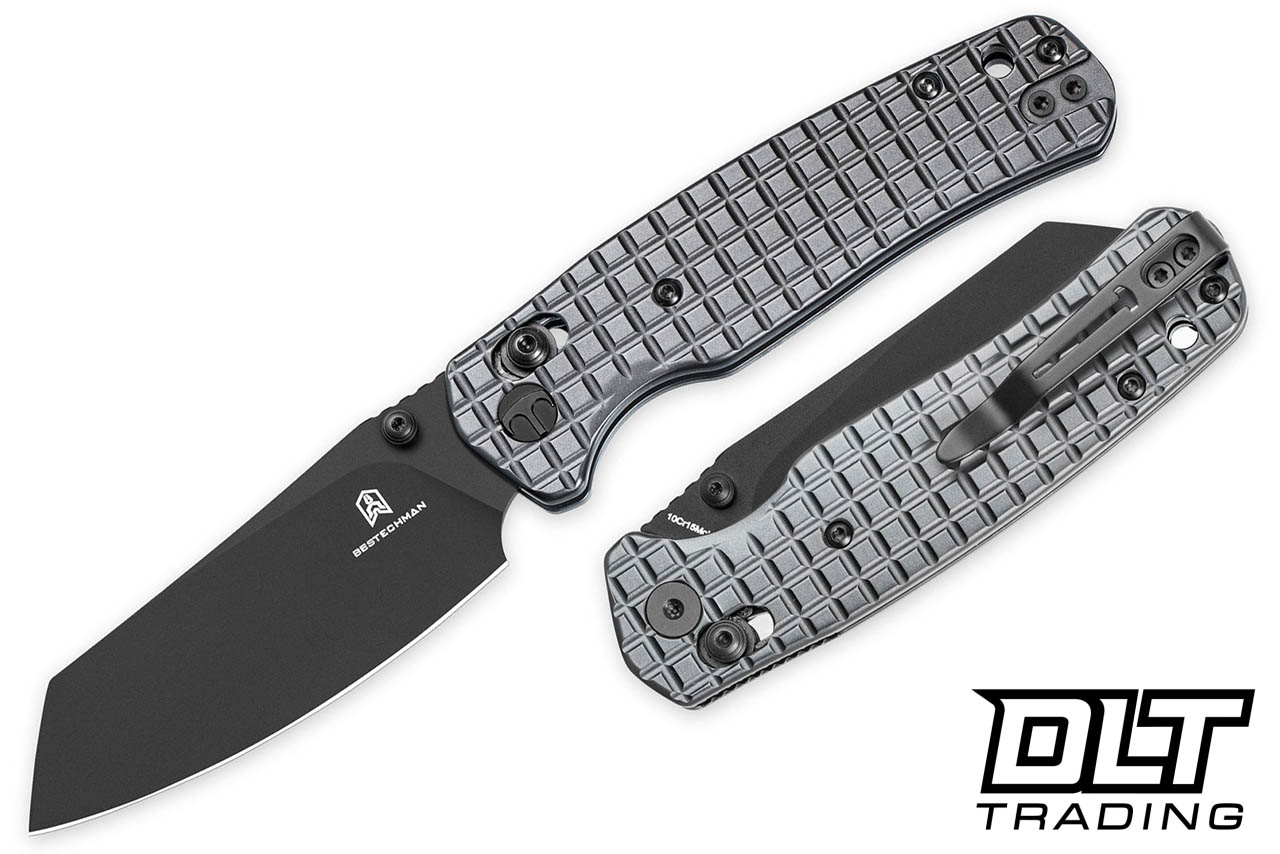 Bestechman Cicada's Wing B-Lock - Gray PVD Frag Stainless Steel