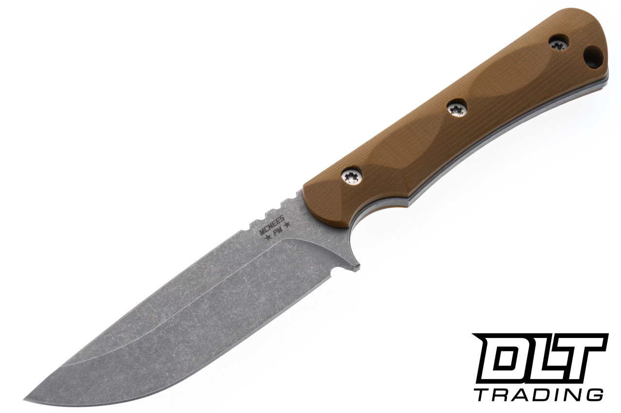 テイクオフ プッシュンRSS MC21 McNees FX Ridge Runner - Coyote Brown G-10 - Atomic Stonewash