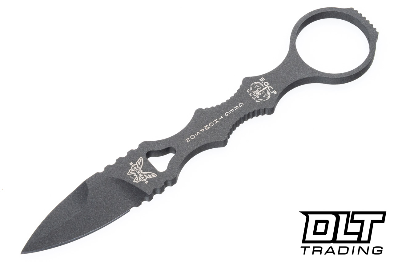 Benchmade SOCP Mini Dagger 177GY - Tungsten Cerakote - Black