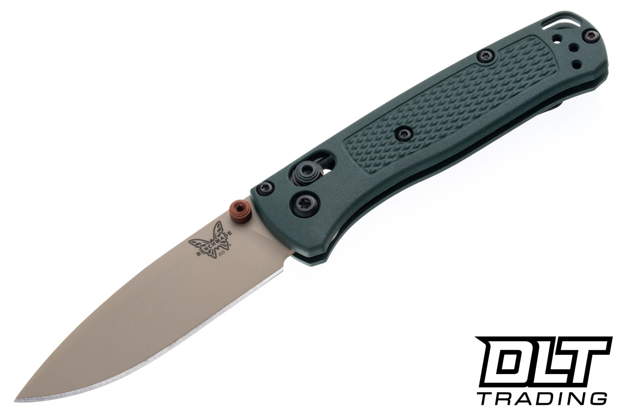 Benchmade Mini Bugout 533TN-2601 - Taiga Green Grivory - Tan