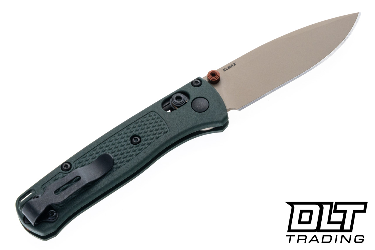 Benchmade Mini Bugout 533TN-2601 - Taiga Green Grivory - Tan