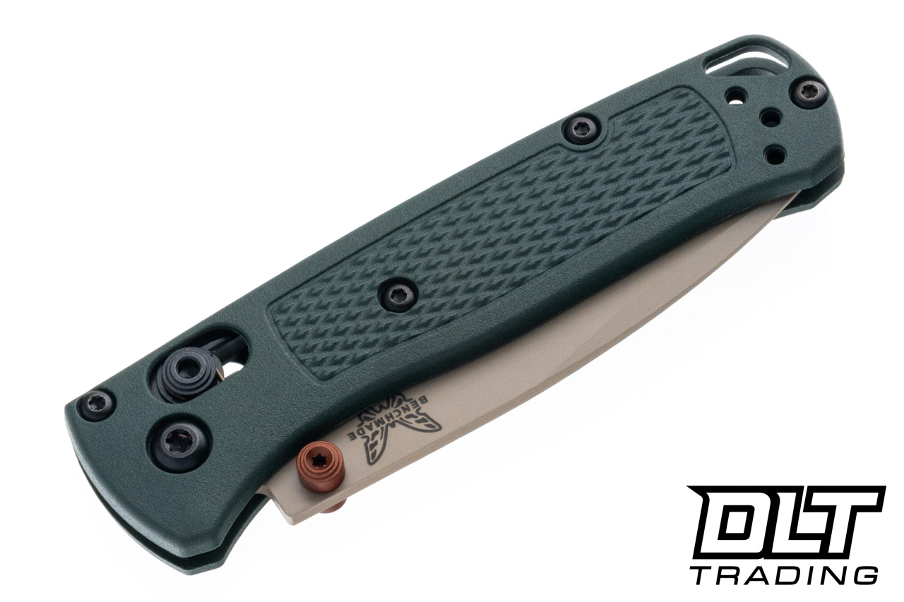 Benchmade Mini Bugout 533TN-2601 - Taiga Green Grivory - Tan