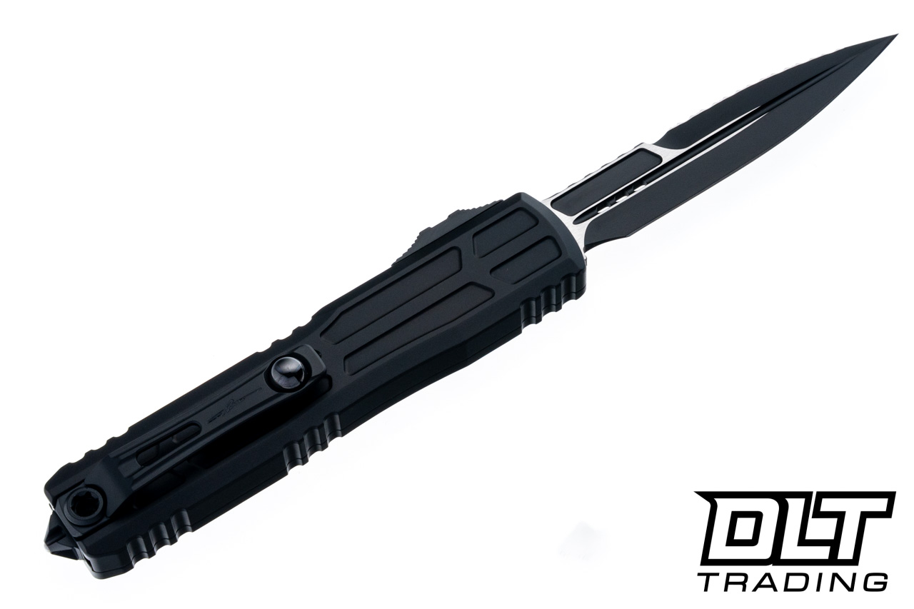 Microtech 1120EX-3TS Ultratech EX-ZBP - Black Handle - Black Blade