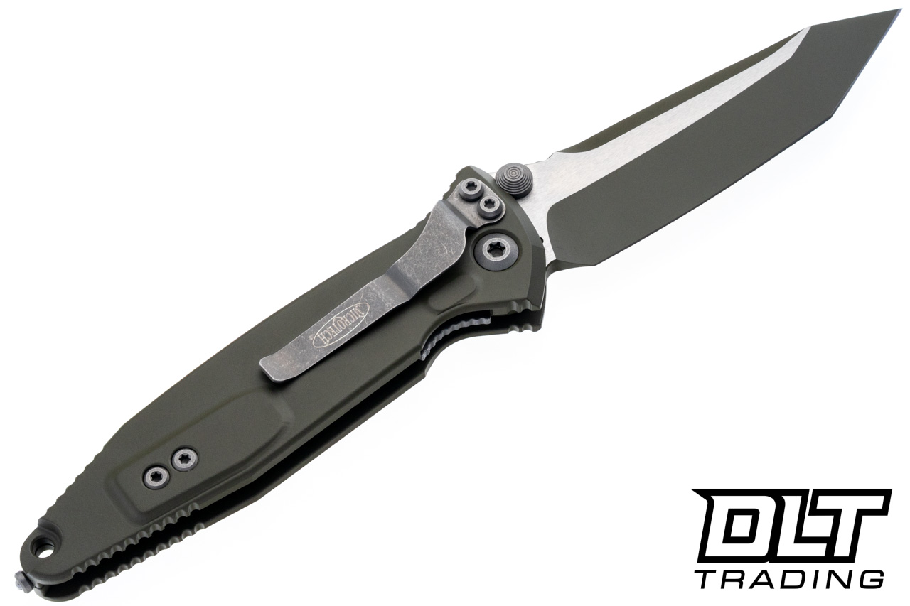 Microtech 161-1MG-C21Z13 SOCOM Elite T/E - Green Moss Cerakote