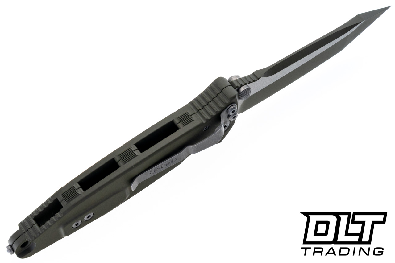 Microtech 161-1MG-C21Z13 SOCOM Elite T/E - Green Moss Cerakote