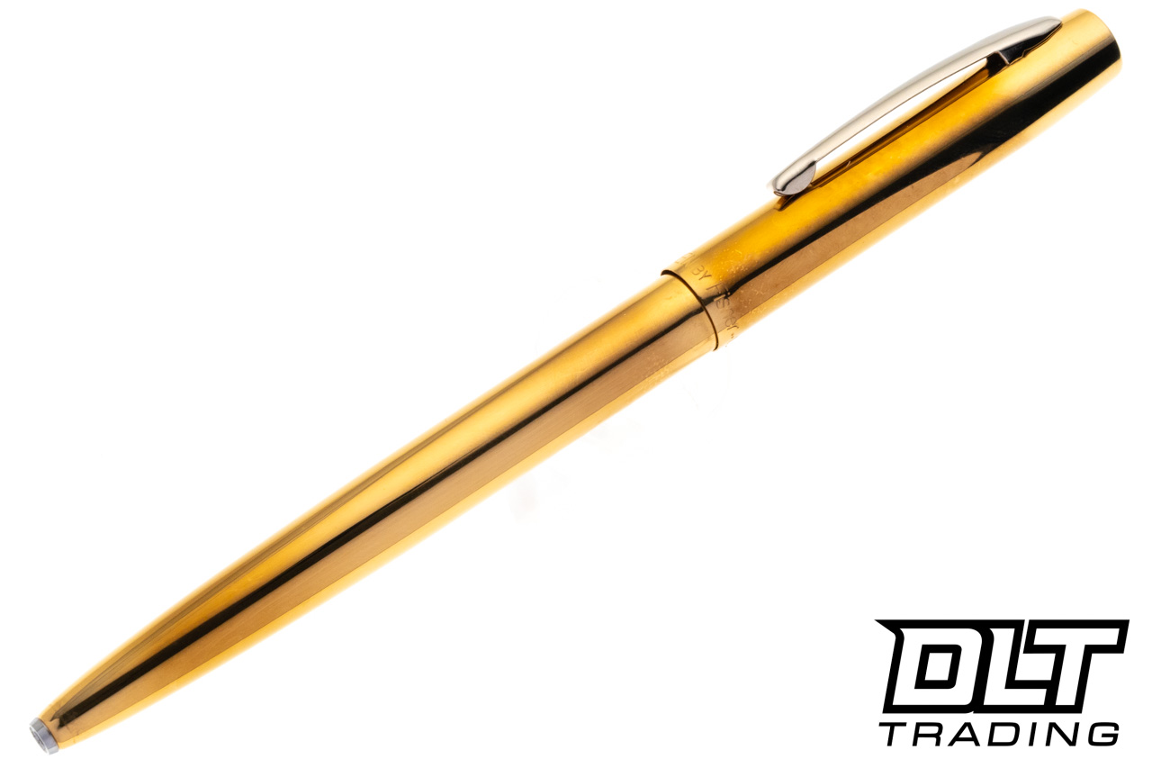 Fisher Space Pen Cap-O-Matic Pen - Raw Brass - DLT Trading
