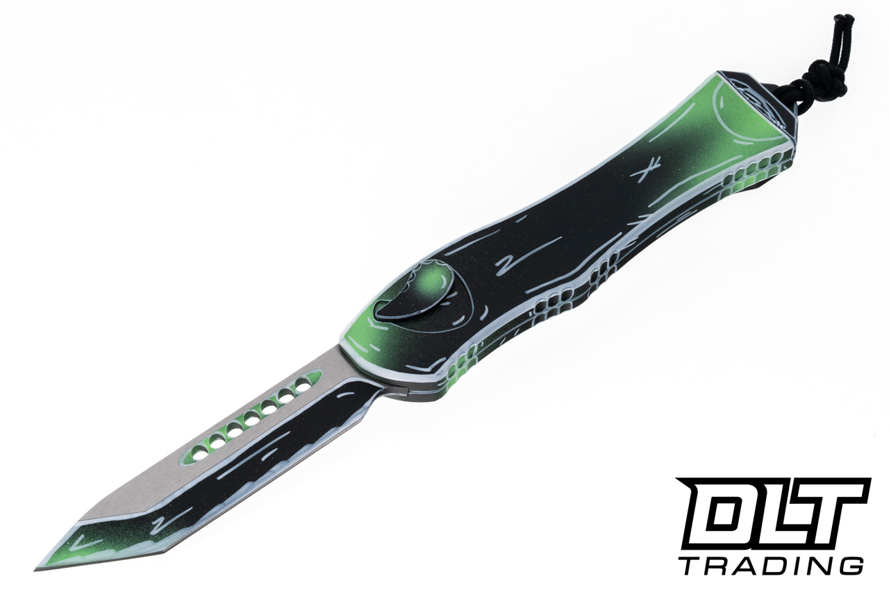 Heretic Hydra V4 Tanto MagnaCut - Toxic Green UV Negative Cel