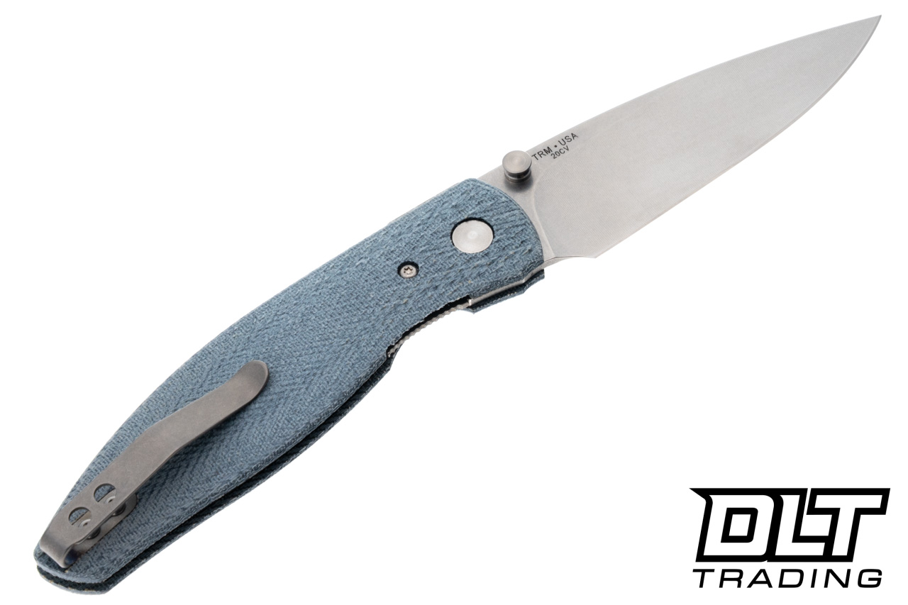 Three Rivers Manufacturing Atom 20CV - 3D Lizard Skin - Blue Denim