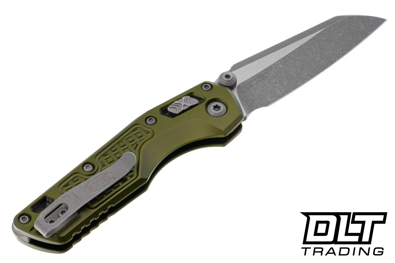 Microtech 210M-10APFROD MSI Mini Ram-Lok - OD Green Frag Handle