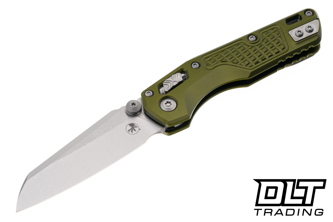 Microtech 210M-10FROD MSI Mini Ram-Lok - OD Green Frag Handle