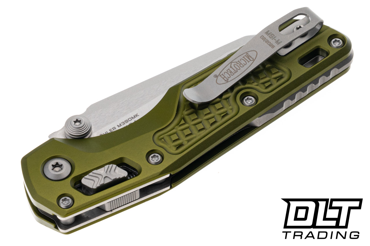 Microtech 210M-10FROD MSI Mini Ram-Lok - OD Green Frag Handle