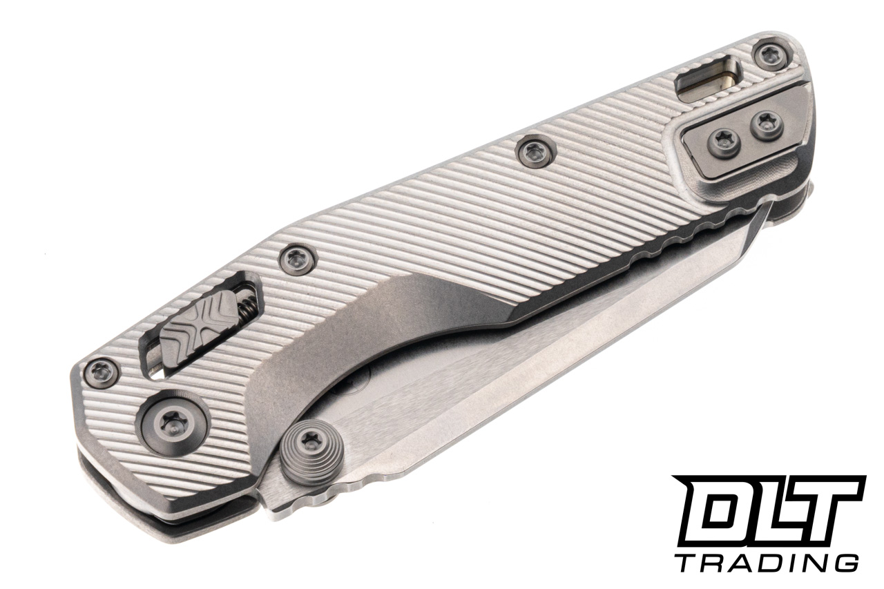 Microtech 210M-11FLMS2 MSI Mini Ram-Lok - Stonewash Fluted