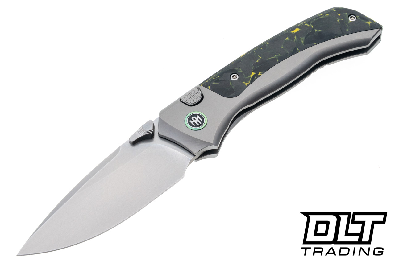 Remette RT-Steed RTWS-TY Innovative Button FrameLock - Titanium