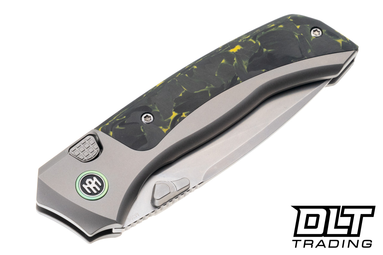 Remette RT-Steed RTWS-TY Innovative Button FrameLock - Titanium