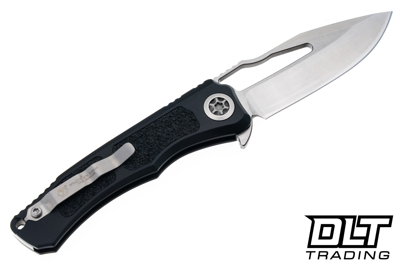 Heretic Wraith V4 S/E Manual - Stonewash MagnaCut Blade - Black