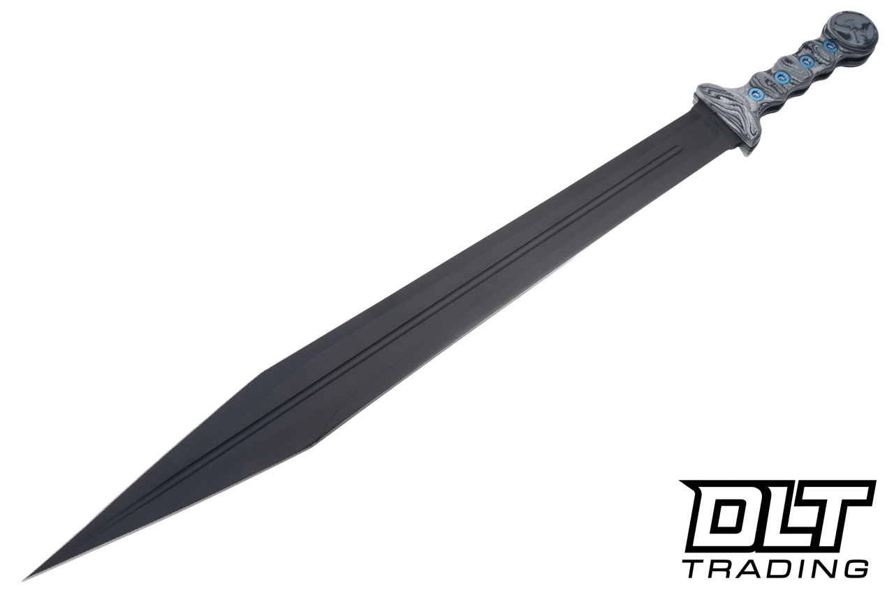 RMJ Tactical Gladius - Graphite Black Cerakote 3V Blade - Urban