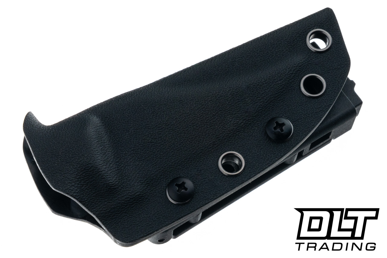 Auxiliary Manufacturing Pocket Bowie Deadhead - Green Micarta