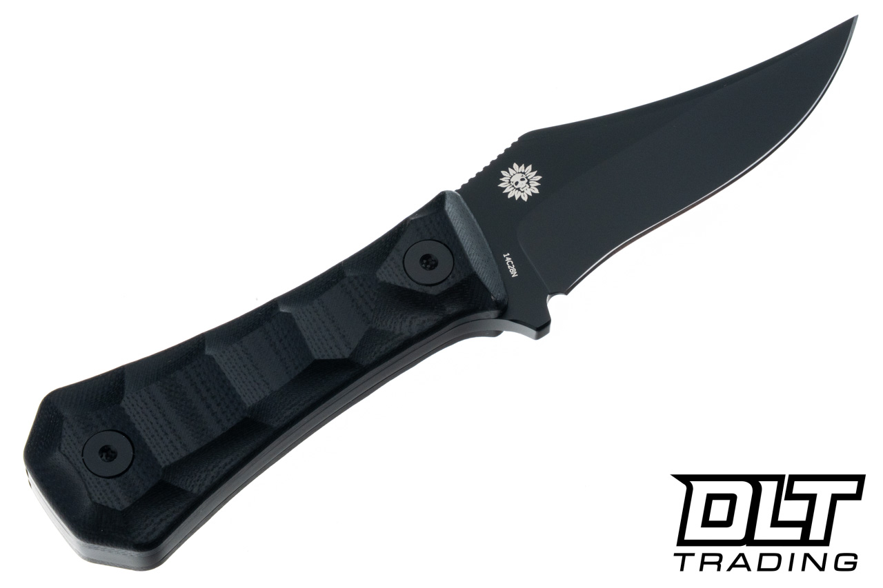Auxiliary Manufacturing Pocket Bowie Deadhead - Black G-10 - Black
