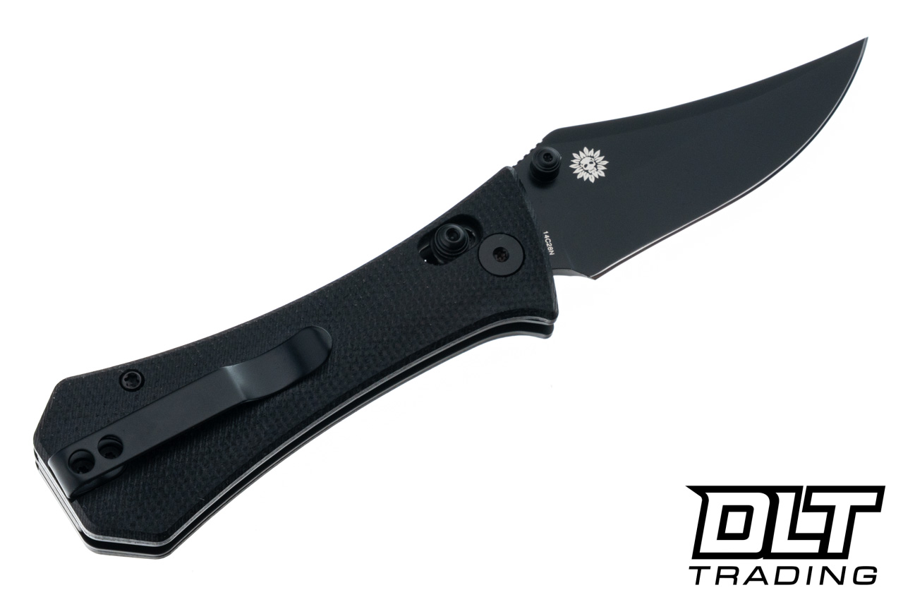 Auxiliary Manufacturing Pocket Bowie Crossbar - Black Micarta
