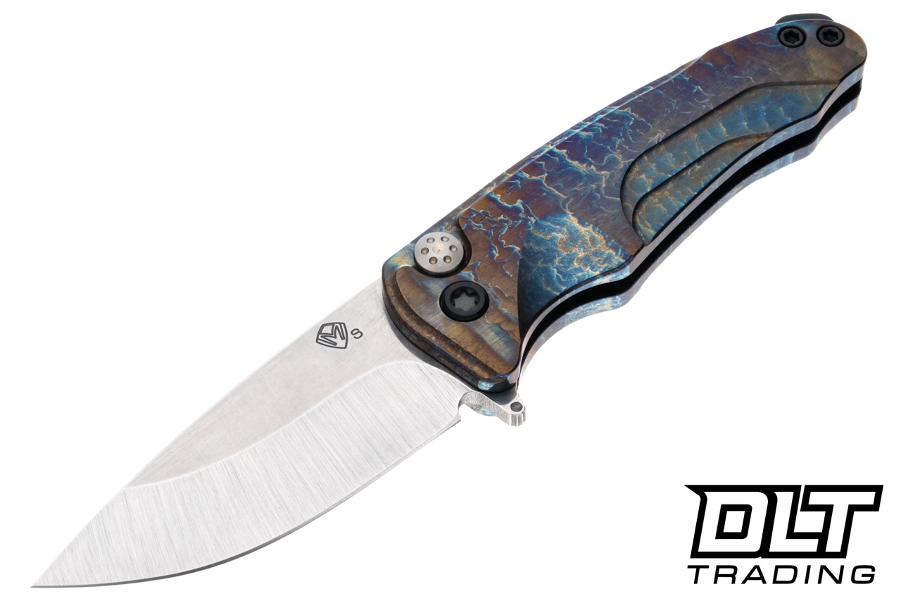 Medford Smooth Criminal Ti - Tumbled S35VN - Brush Acid Flamed 