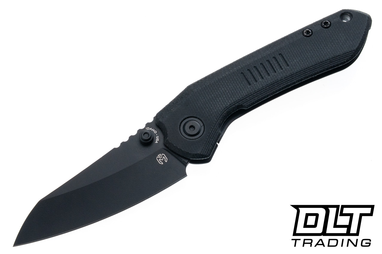 Millit Overland - Black Canvas Micarta - Black Collar & Backspacer