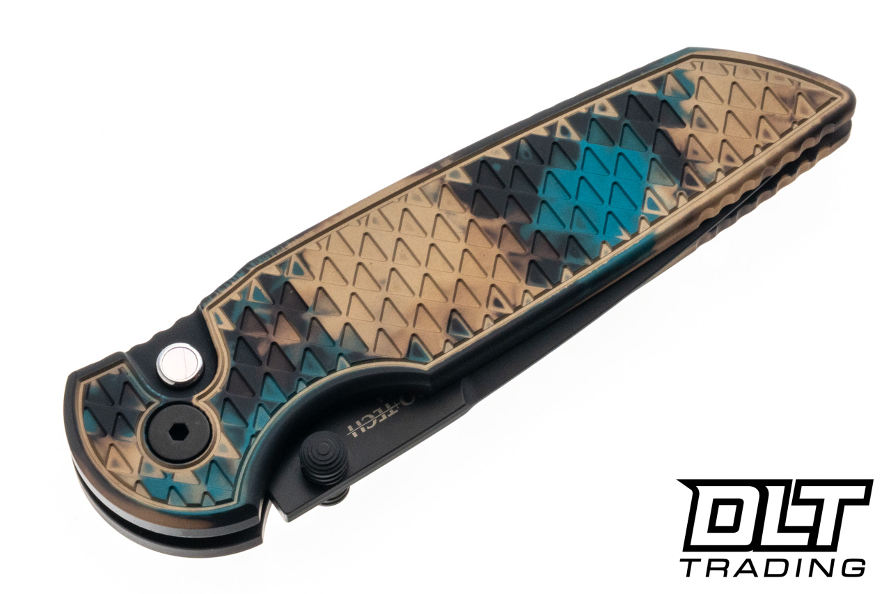 Pro-Tech TR-3 Integrity - Shipwreck Relic Textured Handle - Black
