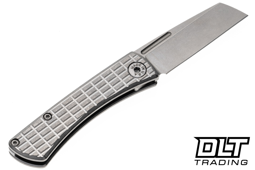 American Blade Works Slip Joint - Frag Milled Titanium Handle