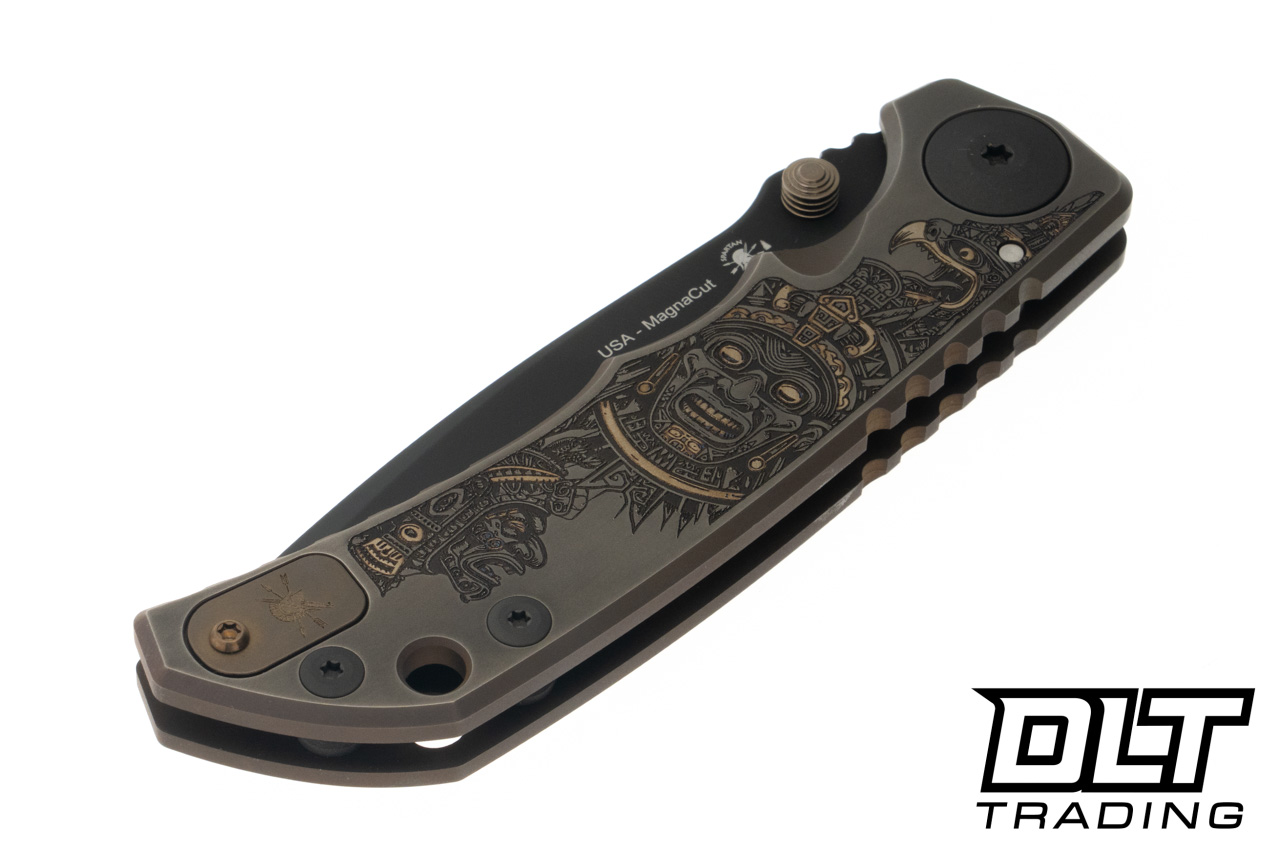 Spartan Blades Spartan Harsey - Aztec - Black MagnaCut Blade - DLT