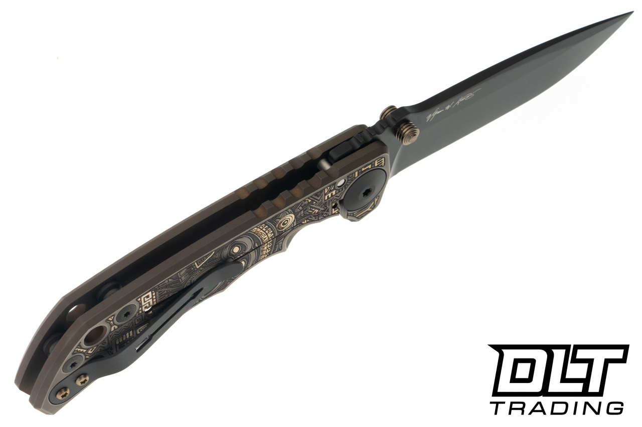 Spartan Blades Spartan Harsey - Aztec - Black MagnaCut Blade - DLT