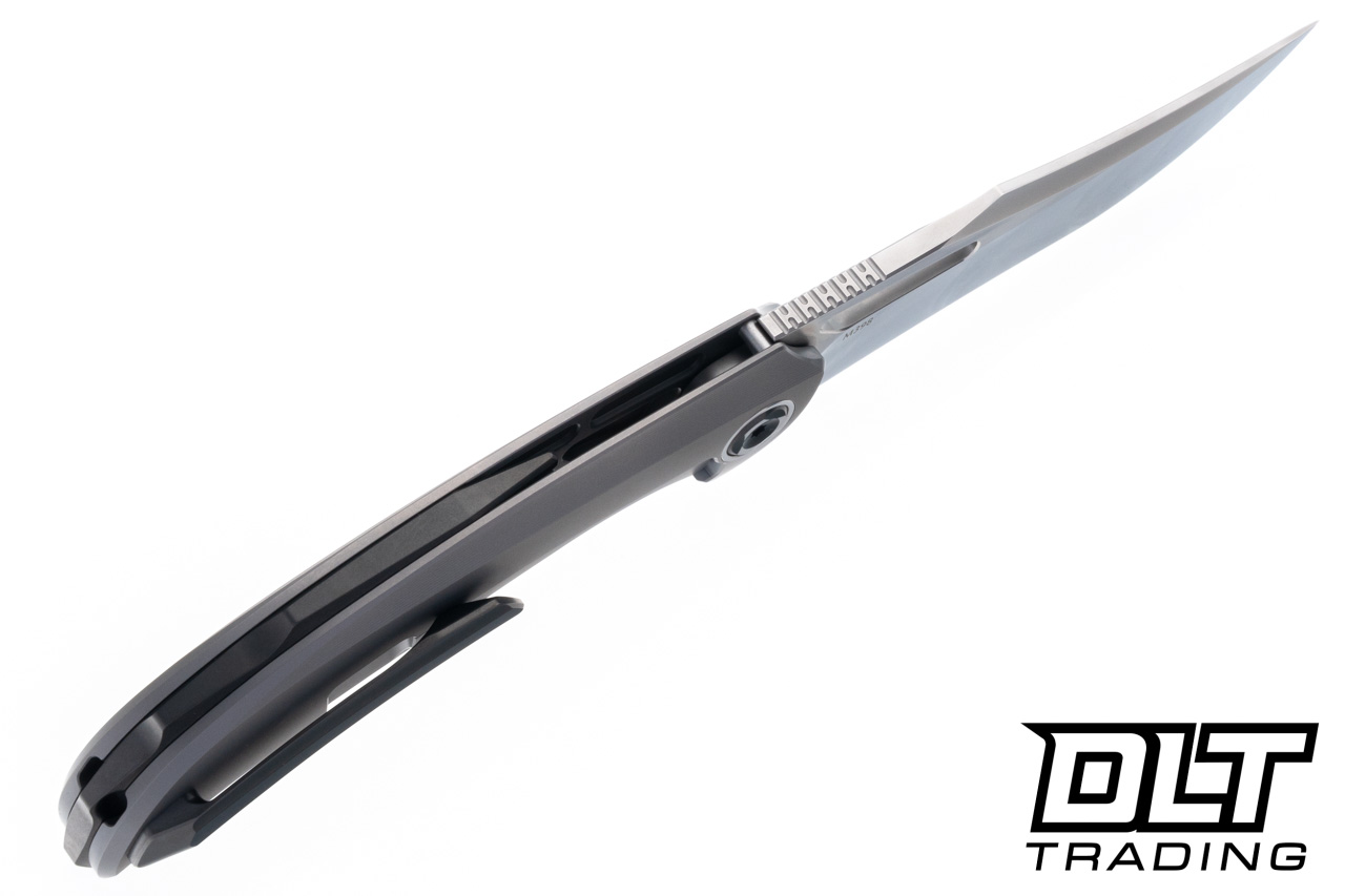 Poikilo Blade Armadillo S1 - Titanium Handle - Pearlescent