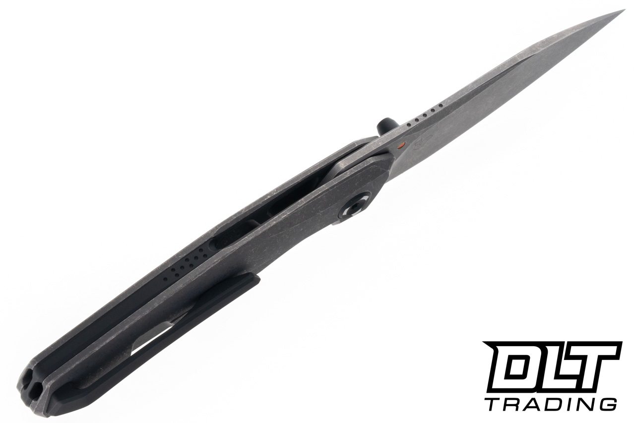 ボンボネロ　ダーク Poikilo Blade VK-Zen S2 - Titanium Handle - Black Accents - Dark