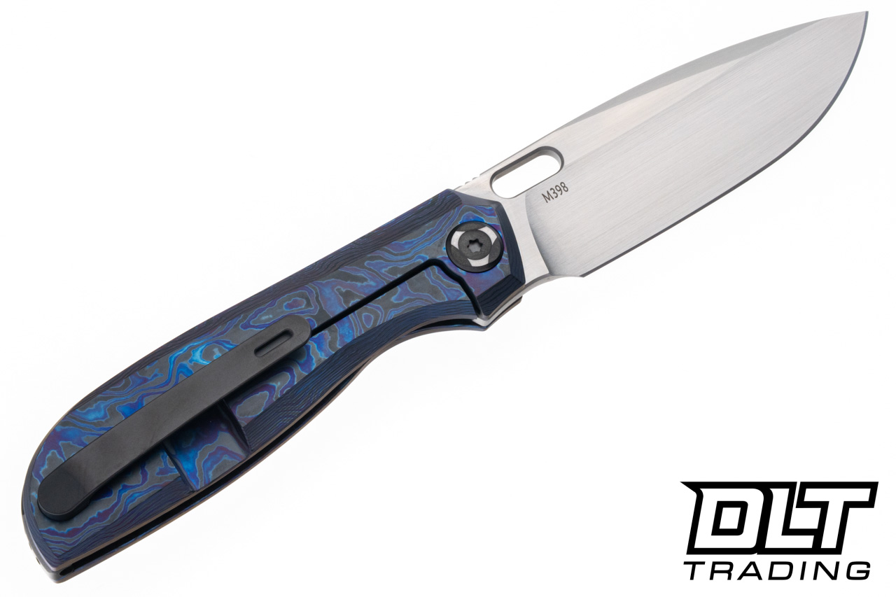 Poikilo Blade Gecko M 2025 Blade Show - Zircu-Ti Handle - Black
