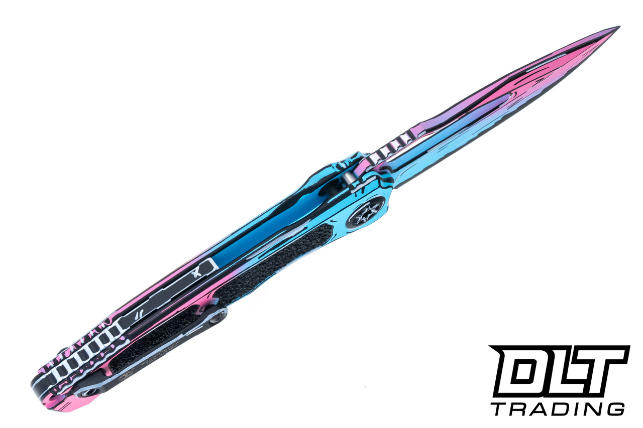 Heretic Wraith V4 Manual S/E MagnaCut Clip Point - Cotton Candy