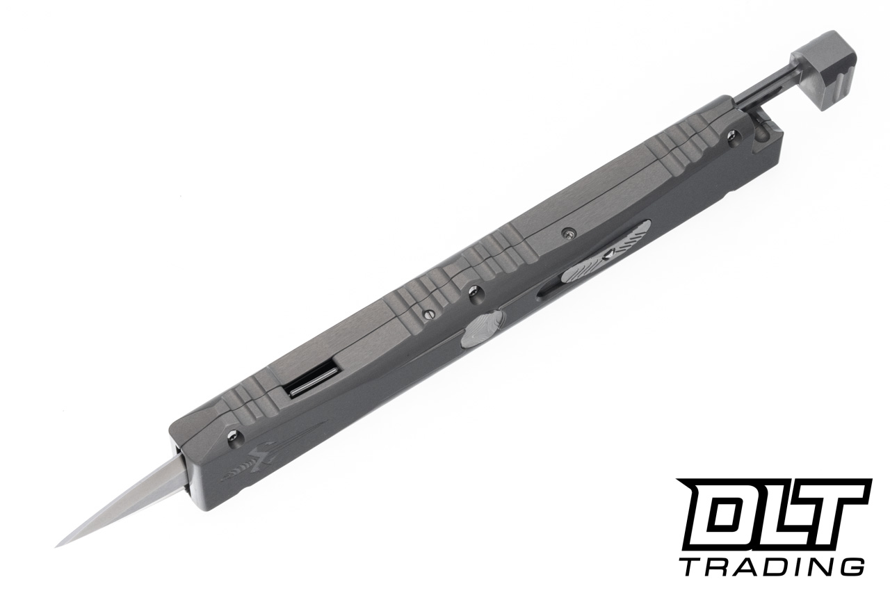 Microtech 1152-CINCSS Nemesis IV D/E - Natural Hardcoat Ano