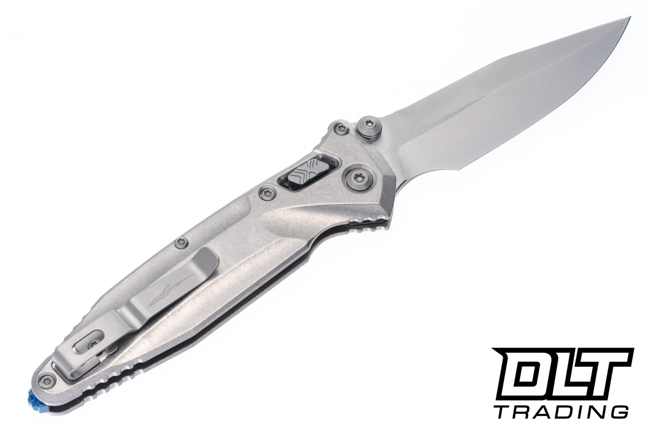 Microtech 159RL-10SMS3 Socom Delta Ram-Lok - Stonewash Titanium