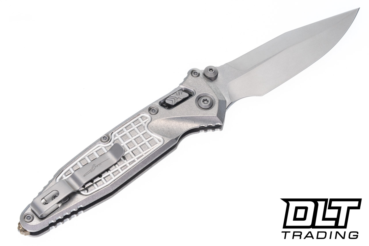Microtech 160RL-10FRSMS2 Socom Ram-Lok - Stonewash Frag Titanium