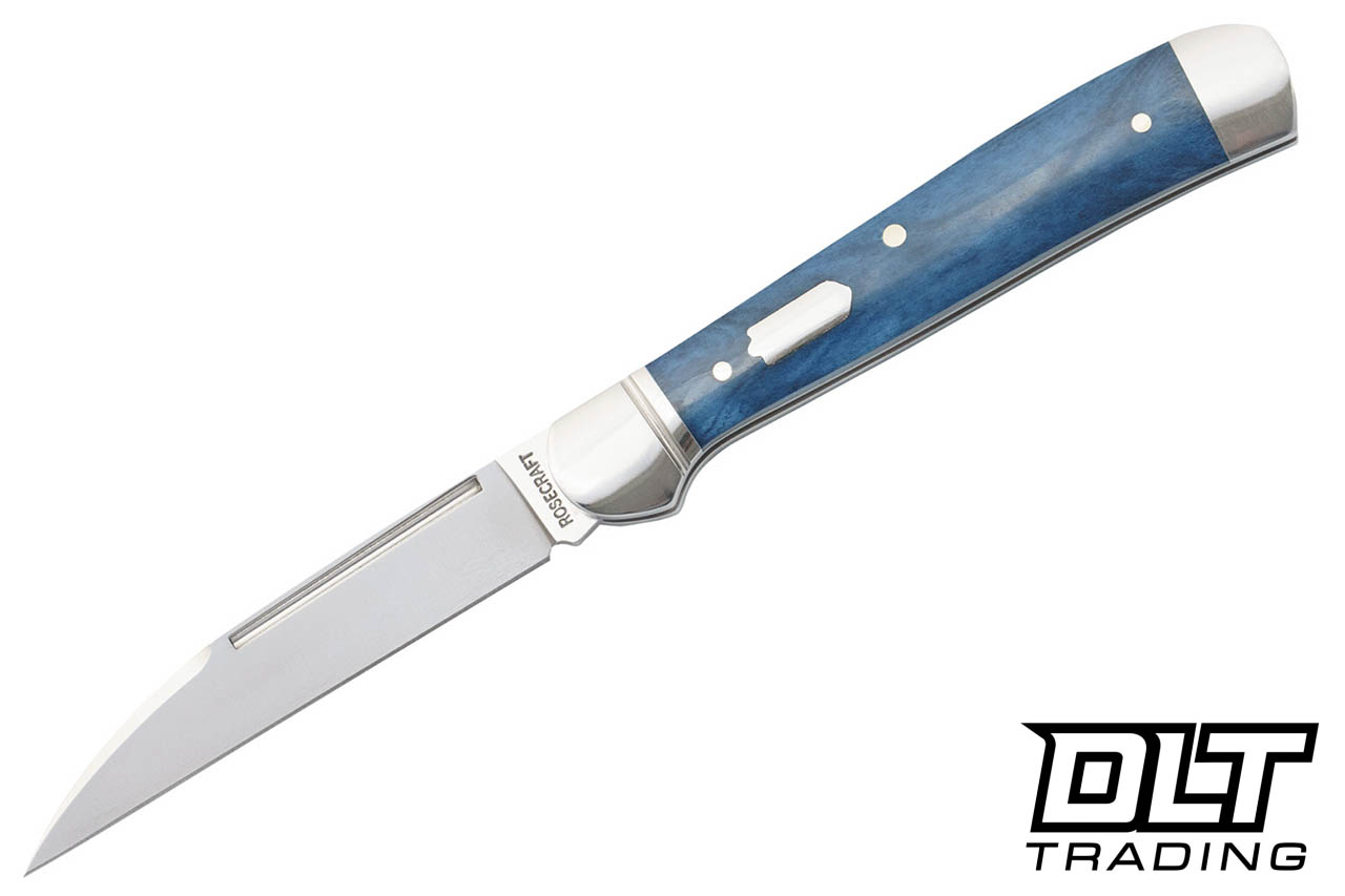 プルトニウムシロップ kanaph ノーバイト　ローカル　ニンナ　チェスト114 RoseCraft Blades Snake River Copperhead - Vintage Blue Bone