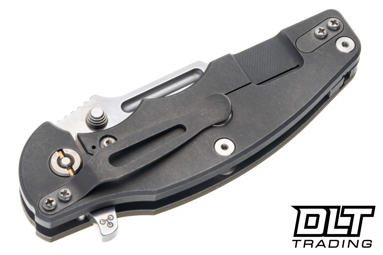 Hinderer Jurassic Frontier Clip Point MagnaCut - Working Finish