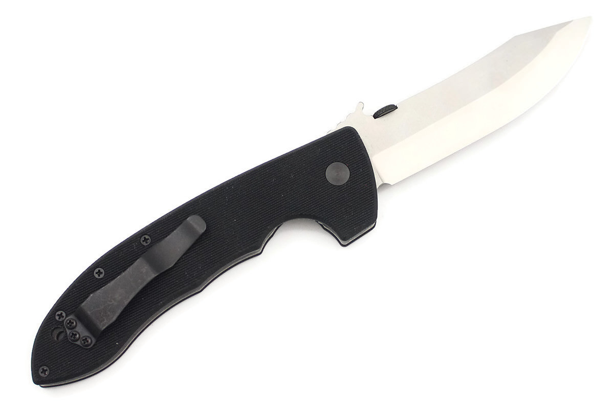 Emerson Super CQC-8 - Stonewashed Blade - Black G-10 - SCQC-8 SF