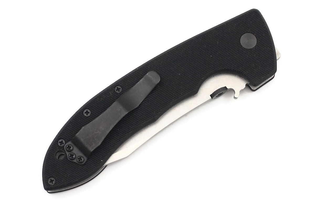 Emerson Super CQC-8 - Stonewashed Blade - Black G-10 - SCQC-8 SF