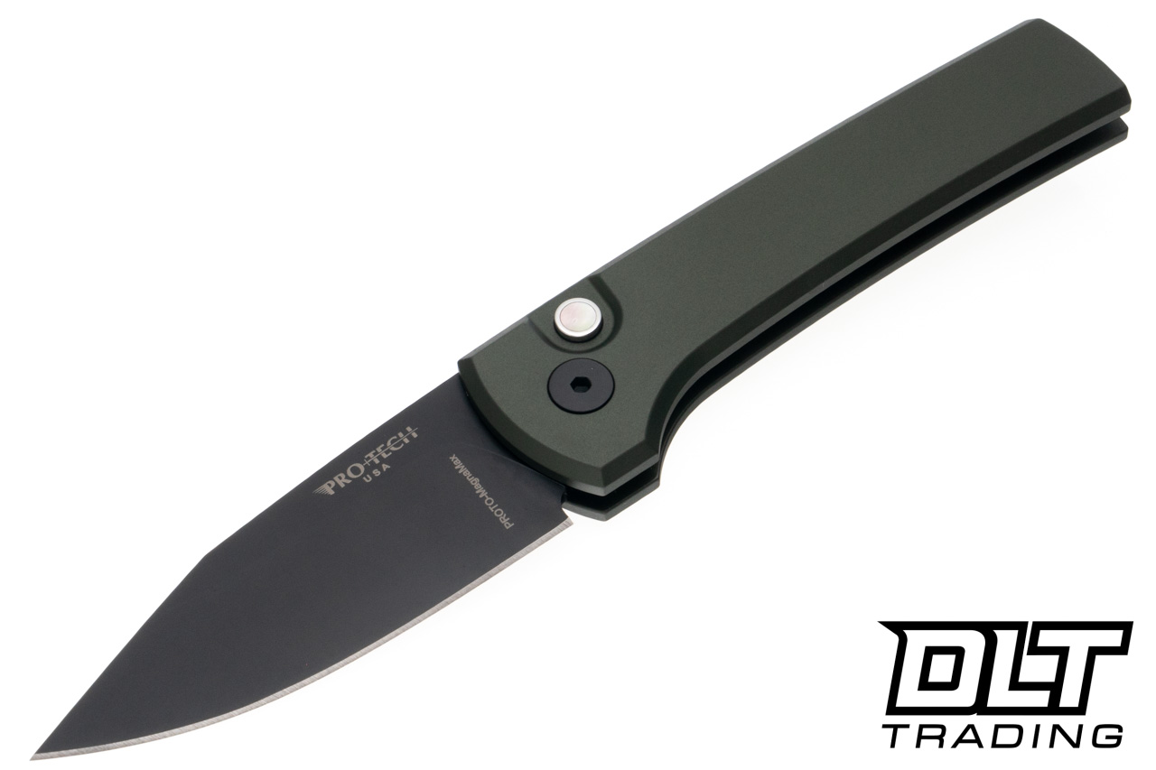 Pro-Tech Chaves Scapegoat - Green Handle - Black DLC MagnaMax