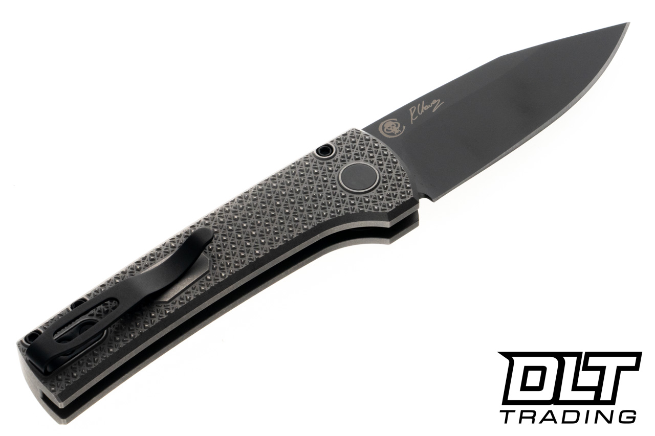 Pro-Tech Chaves Scapegoat - Blasted & Stonewashed Stainless Steel