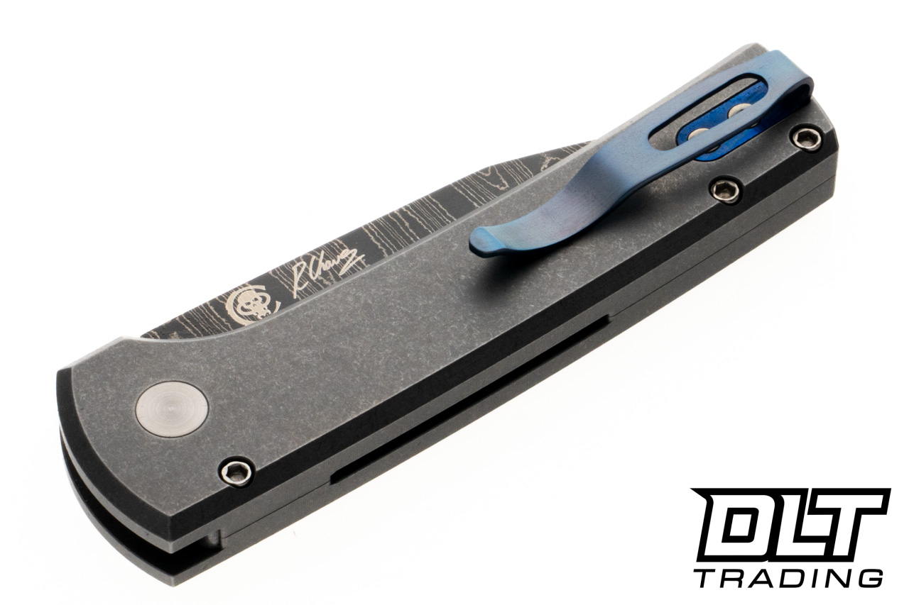 Pro-Tech Chaves Scapegoat - Blasted & Stonewashed Stainless Steel