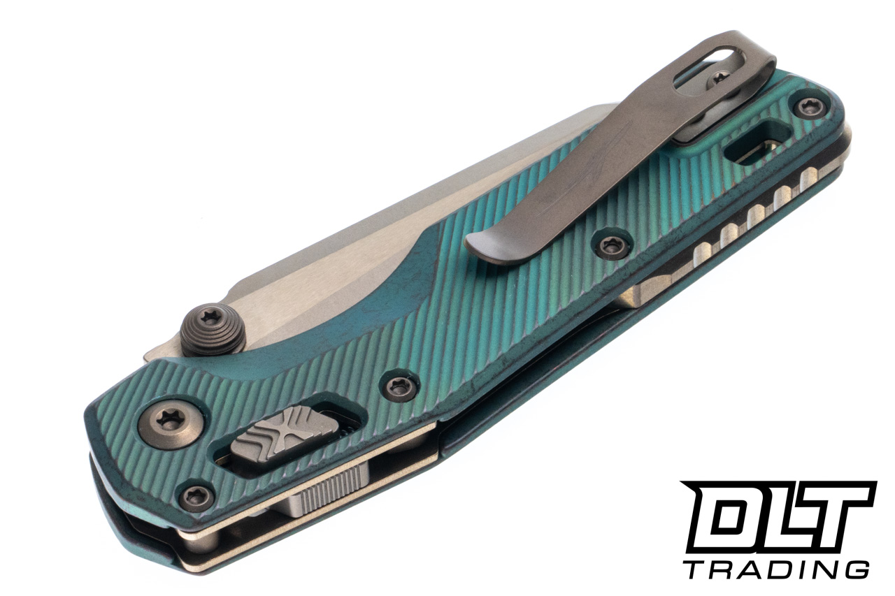 mi-miです☆ Microtech 210M-13FLMS2 MSI Mini Ram-Lok - Antique Green Fluted